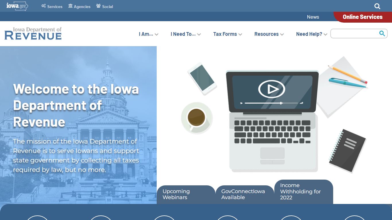 State of Iowa Taxes | Iowa Department of Revenue